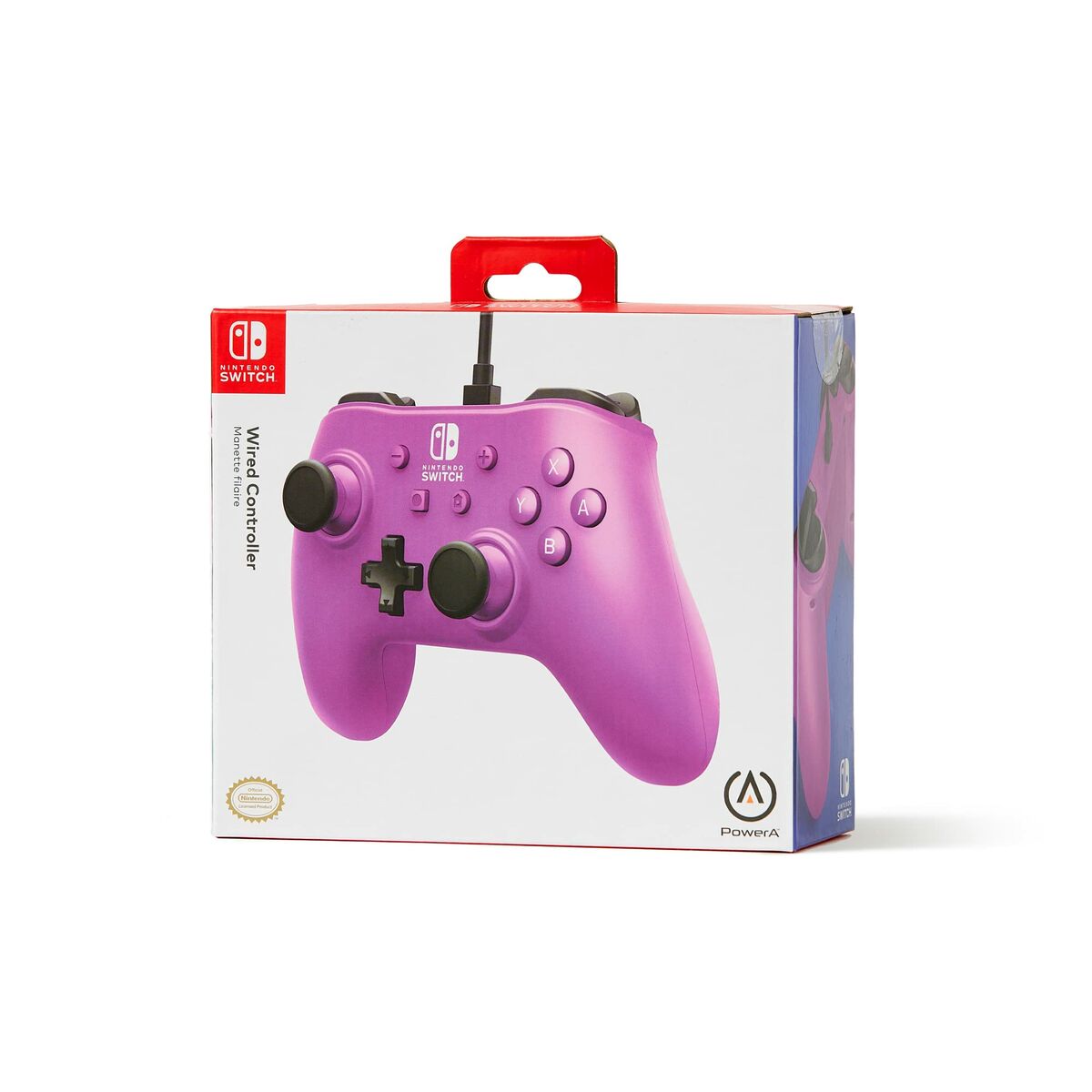 Pad do gier/ Gamepad Powera GRAPE Fioletowy Nintendo Switch